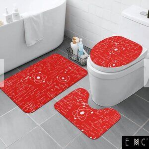 New E=M/C2 Bathroom Toilet Set